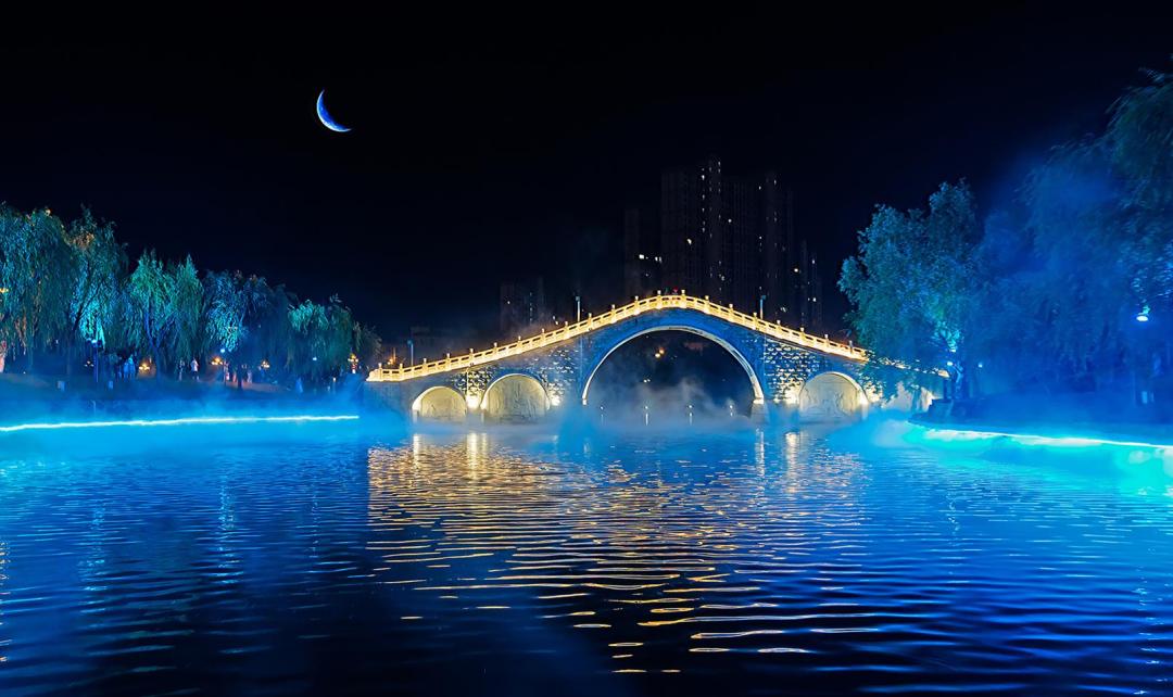 武宁夜景图片