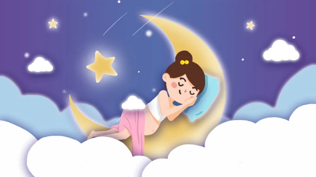 千库网_孕期孕妇睡眠蓝色天空云端插画_插画编号16481.jpg